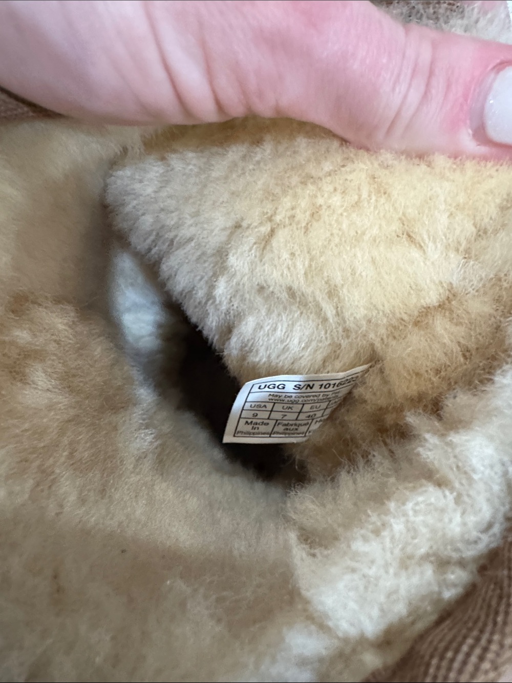 UGG Classic Short Suede Sheepskin Boot — Chestnut - Picture 6 of 6